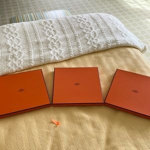 Hermes scarf boxes